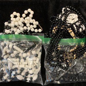 Dozens of Womens Vintage Fashion Necklaces